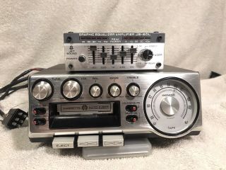 Vtg Pioneer Kp - 500 Tuner Car Stereo Radio Cassette W/ Sound Jet Equalizer