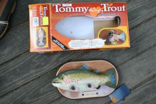Vintage Trout Singing Trout Fish Wall Hanging Man Cave Cabin Fish Camp Read Desc