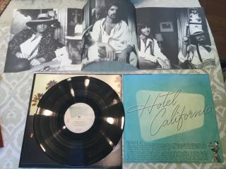 The Eagles Hotel California Vintage Vinyl 1976 Asylum Records