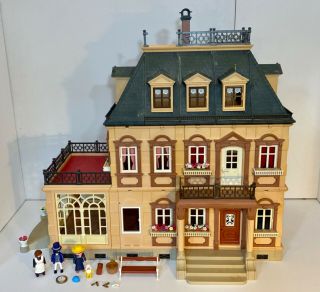 Playmobil Vintage Large Victorian Mansion 5300 W/ Accessories,  Incomplete
