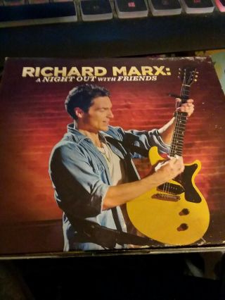 Richard Marx - A Night Out With Friends - Audio Cd And Dvd Set - Case Is