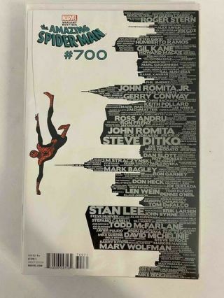 The Spiderman 700 Variant Edition Marvel Sleeved -