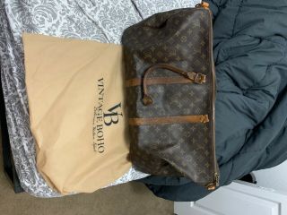 Vintage Louis Vuitton Keepall Duffle Bag
