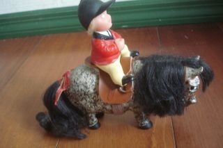 Vintage Thelatin Pony And Rider