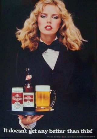 Old Milwaukee Beer 1980 Vintage Advertising Poster 20x30 Nm