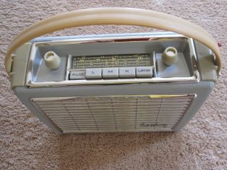Vintage 1962 Blaupunkt (bluepoint) Portable Am/fm/sw Radio One Owner