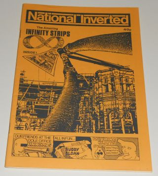 VIZ COMIC no.  5 no.  6 in NATIONAL INVERTED 2 rare fanzine 1981 