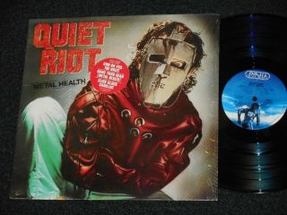 Quiet Riot - Metal Health Lp - 1983 Orig In Shrink,  Song Hype Sticker