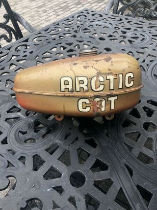 2 Vintage Arctic Cat Mini Bike Minibike Gas Tank prowler 2