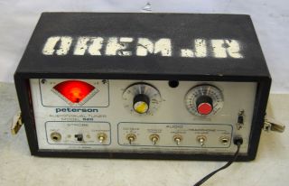 Vintage Peterson Strobe Audio/visual Tuner Model 520