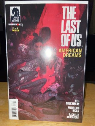 The Last Of Us American Dreams 3 First Print Dark Horse Comics Rare Vf/nm