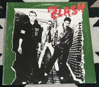 The Clash Self Titled Lp S/t Je 36060 1979 Record Vg