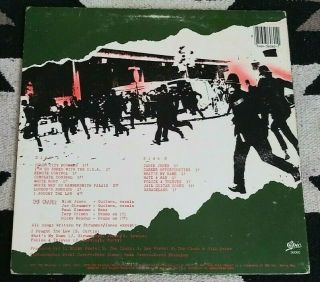 The CLASH Self Titled LP S/T JE 36060 1979 Record VG 2