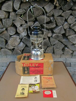 Vintage / Antique Tilley X246 Storm Parafin Lantern Coleman Primus Radius