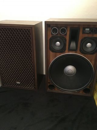 Vintage Sansui Sp - X8000 & 7109 4 Way 6 Speaker System - Mismatch Set Florida Jax