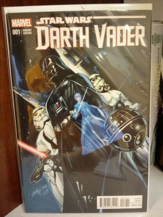 Darth Vader 1 J Scott Campbell Connecting Cover 2015 Untouched Nm 9.  8,