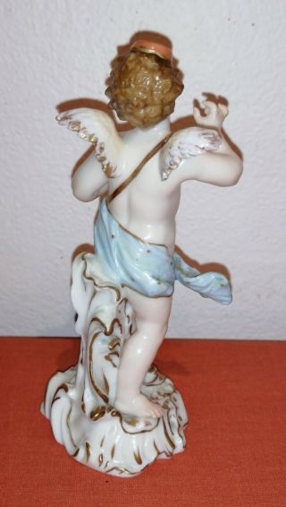 Antique European Porcelain Figure of a Cherub, 2