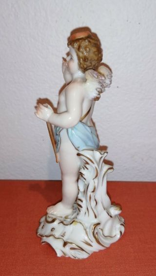 Antique European Porcelain Figure of a Cherub, 3