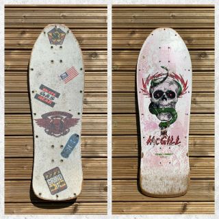 Powell Peralta Mike Mcgill Vintage 80s Skateboard Deck