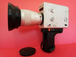 Vintage/ Braun Nizo S 800.  8 Movie Camera/ In Full Function.