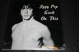 Iggy Pop Suck On This Vintage Import 2 Lp