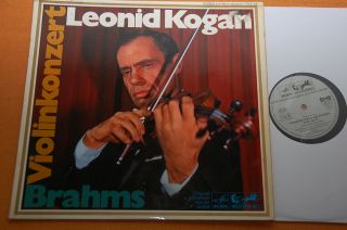 Kogan Kondrashin Brahms Violin Concerto Ed1 Eurodisc Grey Stereo Ex