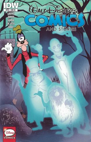 Walt Disney Comics & Stories 724 1:10 Retailer Incentive Variant Cover Nm Rare