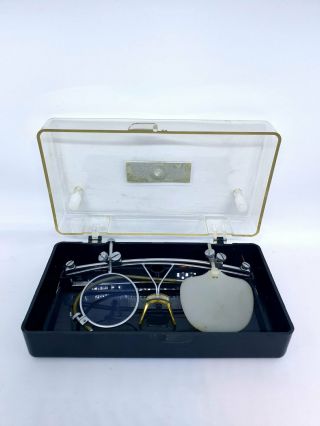 Early Vintage Knobloch Target Shooting Glasses W.  Germany In Origineel Box