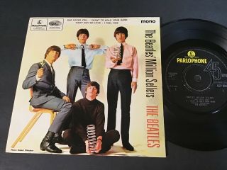The Beatles Million Sellers 45 Rpm Ep With Pic Sleeve - Parlophone Gep 8946