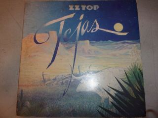 Zz Top - Tejas London Lp (fold - Out Cover)