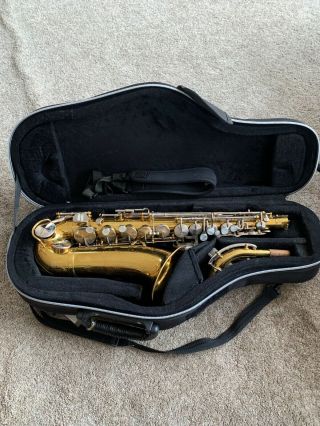 Vintage Cleveland By The H.  N.  White Co.  Cleve.  Ohio Saxophone,  Case,  Stuff