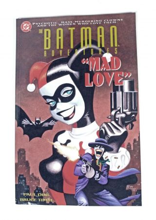 The Batman Adventures Mad Love 1994 Prestige Dc Tpb Joker / Harley 3rd Printing