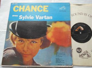 Canada 1963 1st Press Sylvie Vartan Chance Mono Rca Victor Lcp - 1070 Lp