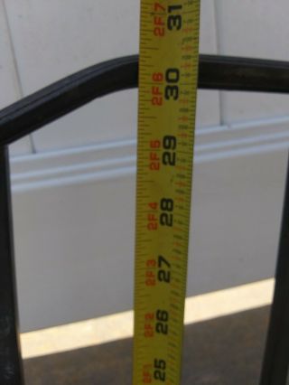 Vintage Wrought Iron Picket Hand Rail Outdoor Steps 3