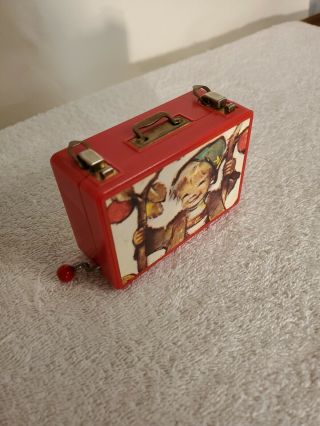 Vintage Music Jewelry Box Lunch Box Home On The Range