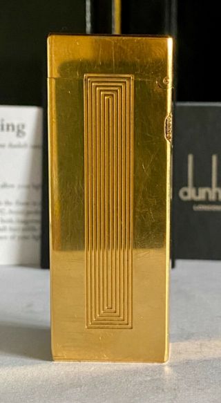 Vintage lighter Dunhill Rollagas 3