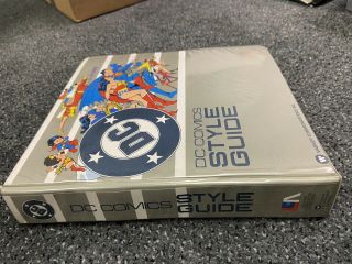 Dc Comics Style Guide 1985 Rare Warner Brothers