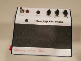 Speakeasy Vintage Music " Dyno Stage Box " Preamp For Rhodes Stage Piano