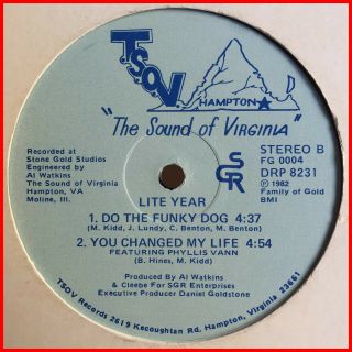Disco Boogie Funk 12 " Lite Year - Do The Funky Dog Tsov - Rare 