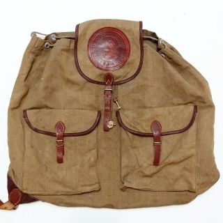 1957 Boy Scouts Of America Bsa Jamboree Valley Forge Backpack Vintage 50s 60 Bag