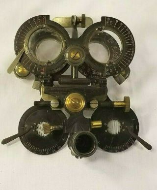 Vintage Dezeng Standard Co.  Camden N.  J Makers Phoropter