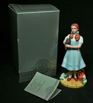 Vintage Avon Images Of Hollywood Judy Garland Dorothy Wizard Of Oz Figurine 1985
