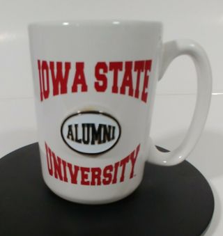 Vintage Iowa State University Coffee Mug,  White