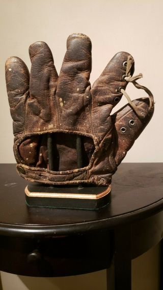 Vintage 1920s Reach Babe Ruth Home Run Special Baseball glove 2