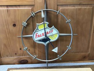 Vintage Falstaff Atomic Beer Clock