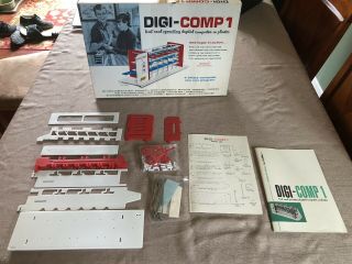 Vintage 1963 Esr Digi - Comp 1 Mechanical Digital Computer Complete Rare