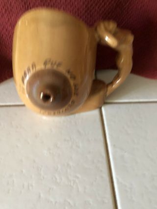 Vintage Boob Mug Titty Cup Nipple Sipper Spout Breast Shaped