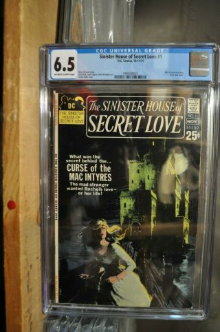 Sinister House Of Secret Love 1 Cgc 6.  5