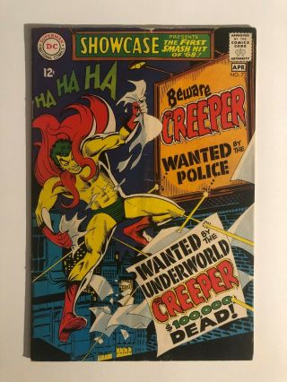 Dc Showcase 73 1st Appearance Of The Creeper