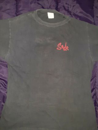 Sade " Stronger Than Pride " T - Shirt Xl 1988 Vintage Sade Rare